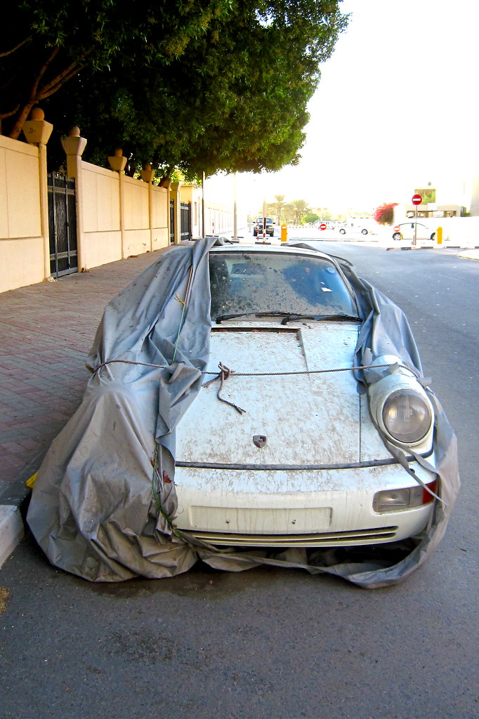 Abandoned Porsche