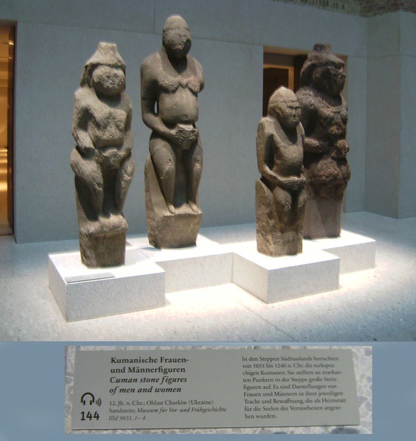 Cuman statues.