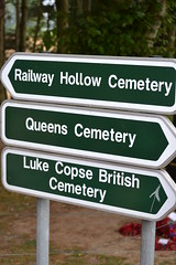 Sheffield Park Memorial, Railway Hollow & Queens CWGC Cemeteries.