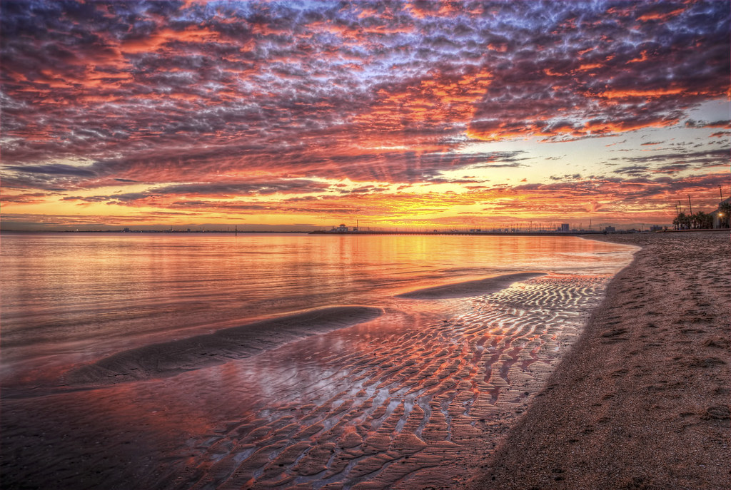 St Kilda beach, Австралия