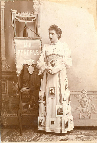 Advertising cabinet photo for a Victorian era photographer from my collection by Kingkongphoto & www.celebrity-photos.com