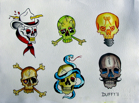 Skull Flash Sheet