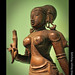 A Yakshini Bronze Statue, 10th CE Chola Empire