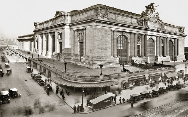 Grand Central Station Nearing Comletion  circa 1913