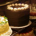 Huge Chocolate Cake at Landmark Restaurant and Diner in Charlotte, NC
