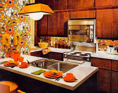 Kitchen Colors of the 50's, 60's and 70's