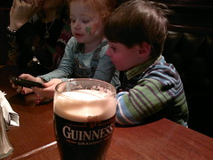 Angry Birds over Guinness