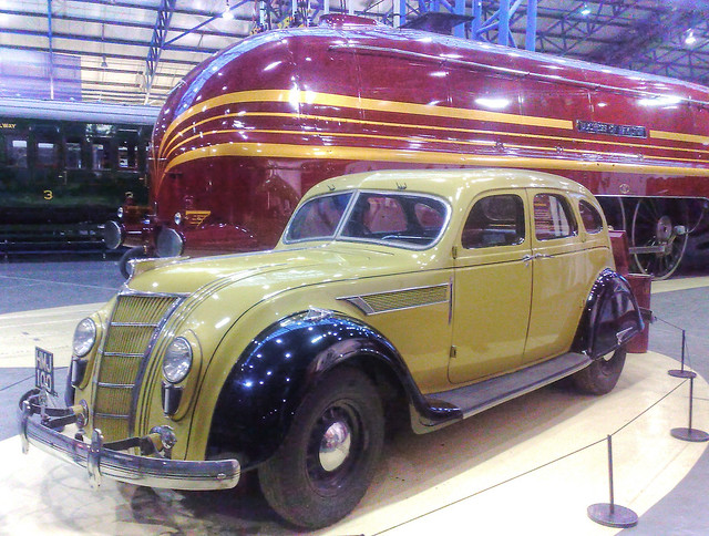 The Chrysler Airflow was produced by the Chrysler Corporation from 19341937