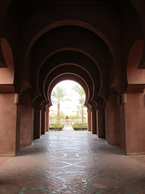 Hotel Amanjena at Marrakech, Morocco