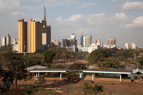 Nairobi City Centre by Olli Pitkänen on Flickr (CC-BY-NC-SA)