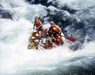 Trouble Maker Rapids, South Fork American River 1985