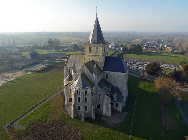 Abbaye Saint-Vigor de Cerisy-la-Forêt (Manche-FR)