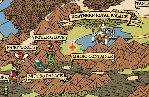 zelda map overworld detail
