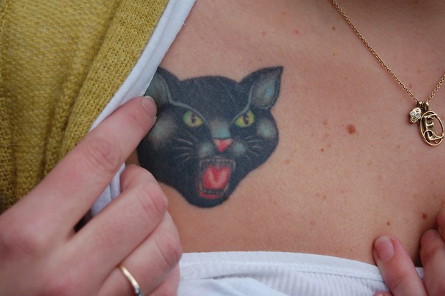 Black Cat Firecrackers tattoo Great job of the firecracker cat logo