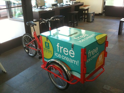 Umpqua Bank Advertising Tricycle by portlandpedalworks