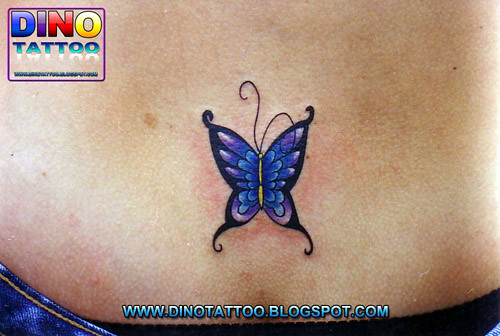 tattoo butterflytatuaje mariposatatuajem borboleta azul violeta