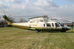 G-FULM - 2005 build Sikorsky S-76C, at the 2011 Cheltenham Festival