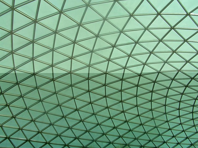 British Museum - interior roof- Norman Foster