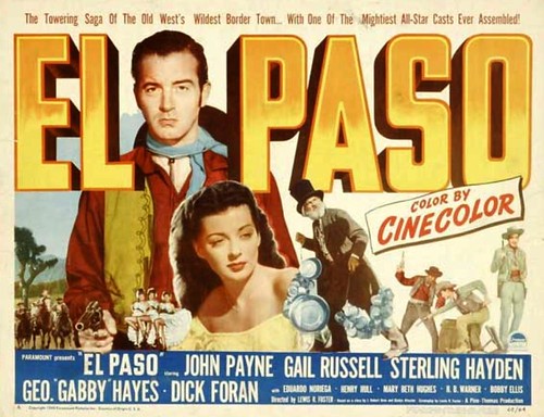 John Payne, Gail Russell poster 1949 by Movie-Fan