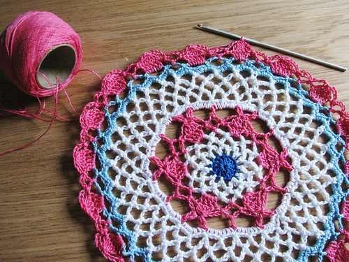 The first doily!