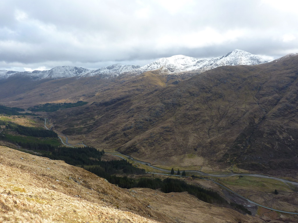 Looking down to the Glen