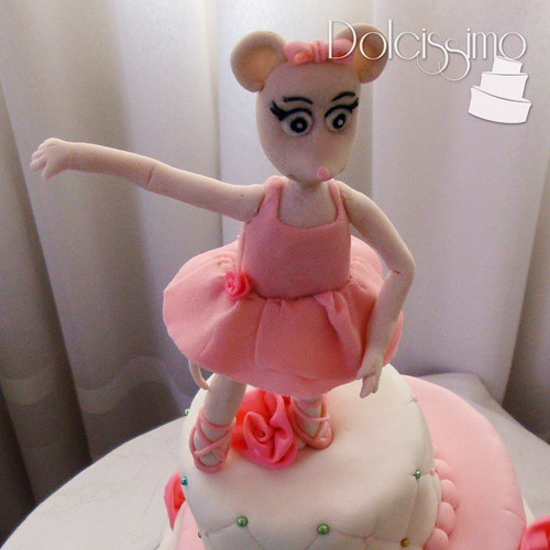 angelina ballerina cake