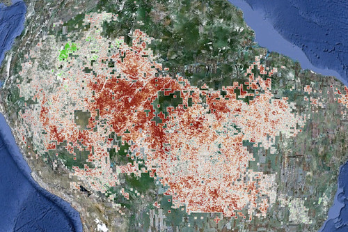 NASA image reveals extent of 2010 Amazon drought