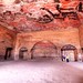 Innenansicht Grabmal in Petra, Jordanien