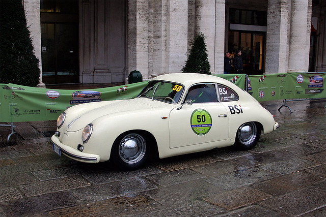 Porsche 356 pre A Coup 1500 1954 9 Rievocazione Storica della Coppa 