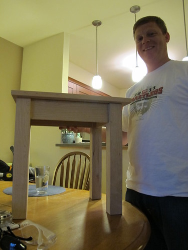 Dave's woodworking project - almost complete