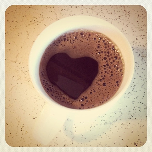 Happy Thing: Heart-Shaped Coffee