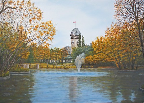 Assiniboine Park Winnipeg [Sold] by Sid's art