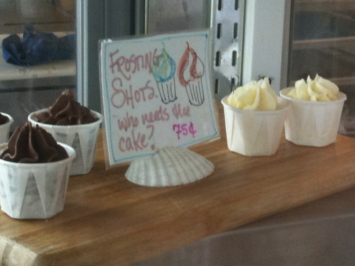 Frosting shots - who needs the cake?