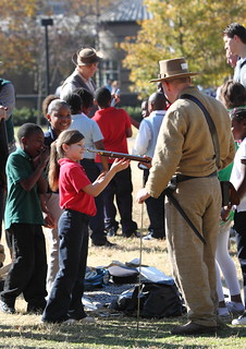 Civil War Reenactment - School Children