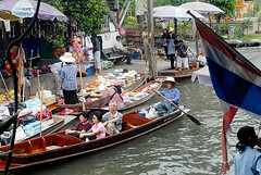 Thailand Bangkok Floating Market (Damnoen Saduak)