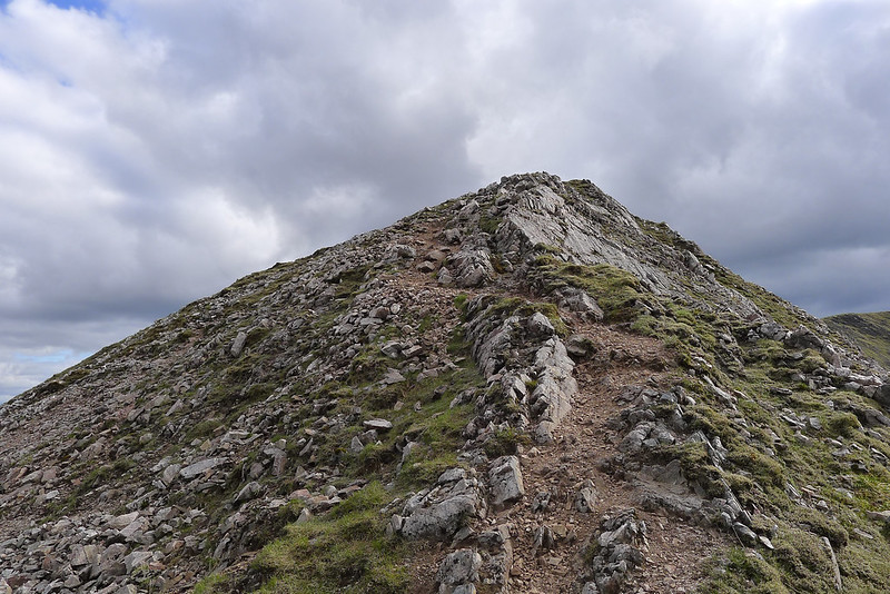 Ascent ridge of Beinn Eibhinn