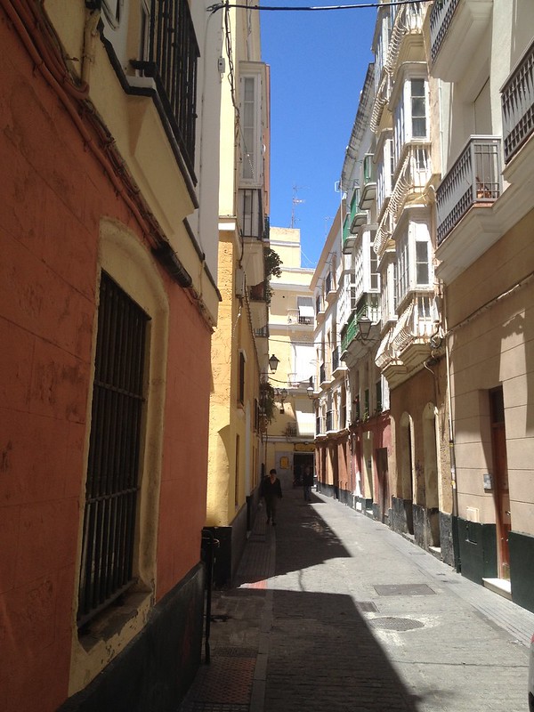 Historical streets of Cadiz