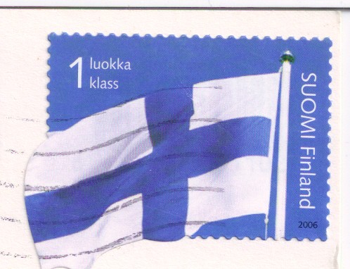 Finland Flag Stamp