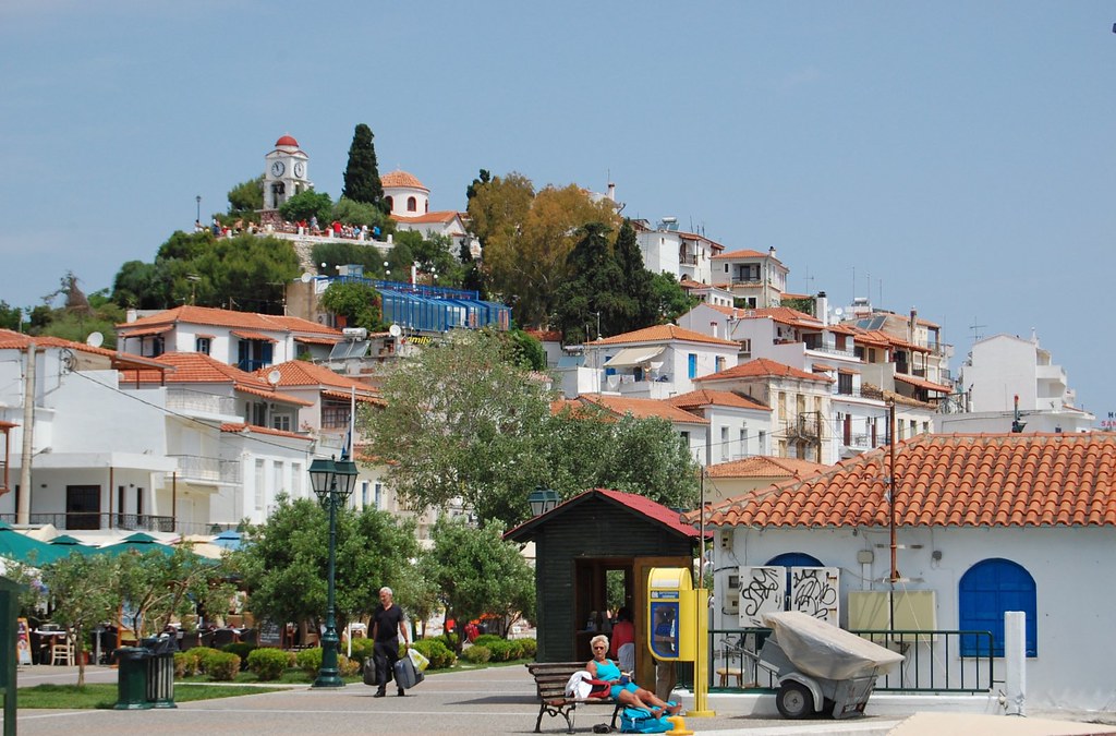 Skiathos town