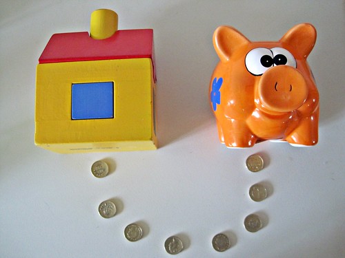 Coins and House