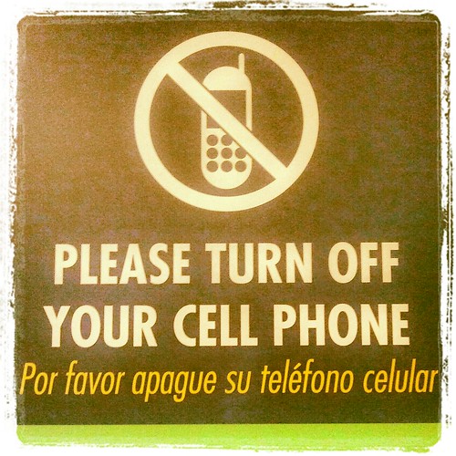 Turn Off Your Cell Phone by Jodi K.
