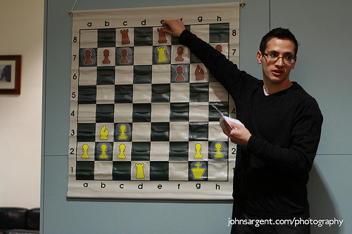 Simul by IM Lorin d'Costa at Hendon Chess Club
