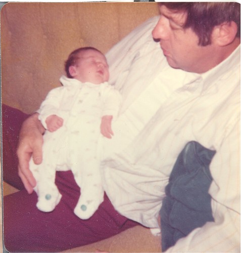1976 - me & my dad