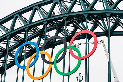 The Torch lifts up to the Tyne Bridge by Ian @ Gosforth, on Flickr