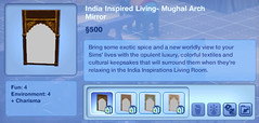 India Inspired Living- Mughal Arch Mirror