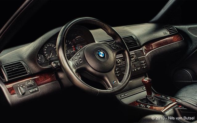 BMW 3series E46 interior HDR