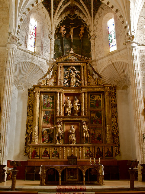 Retablo de Nuestra Señora de la Asunción, iglesia de Santa Eulalia, Paredes de Nava