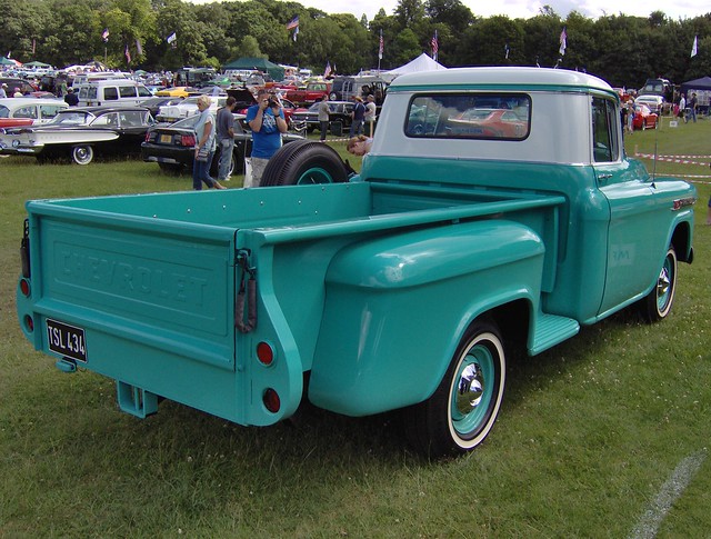 1959 Chevy Apache Stepside pickup in England