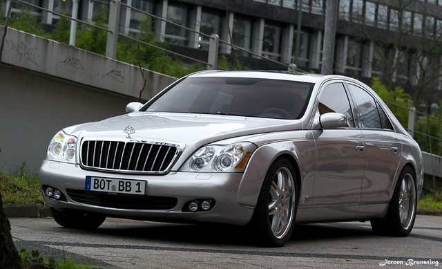 It's a Maybach Brabus 57 S and it was standing in D sseldorf Germany
