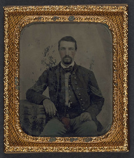 [Sergeant B. F. Smith of Company F, 1st Virginia Cavalry Regiment] (LOC)